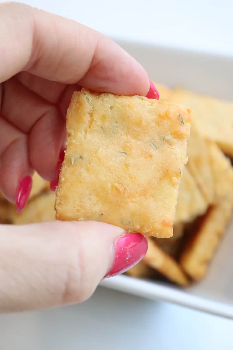 Low Carb Cheese Crackers Recipe
