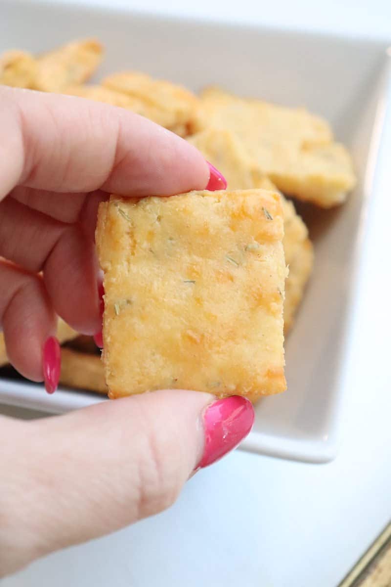 Low Carb Cheese Crackers Recipe