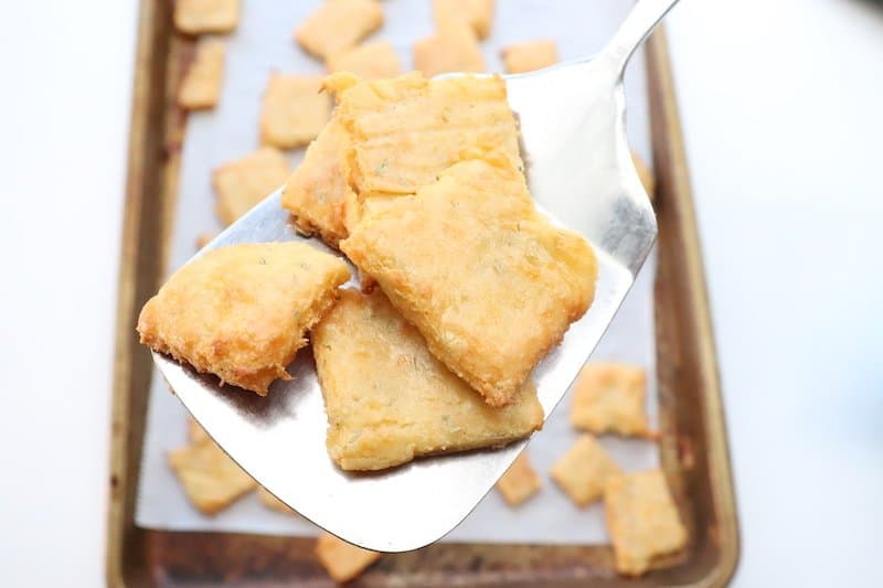 Low Carb Cheese Crackers Recipe