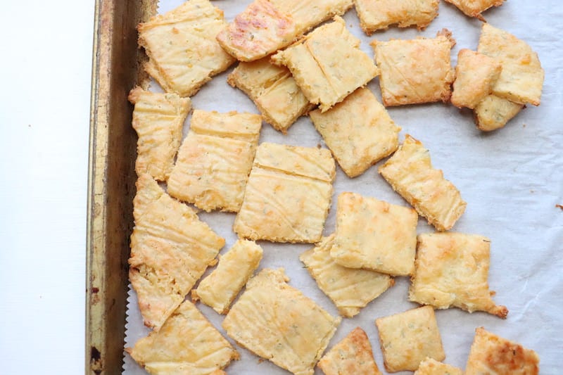 Low Carb Cheese Crackers Recipe