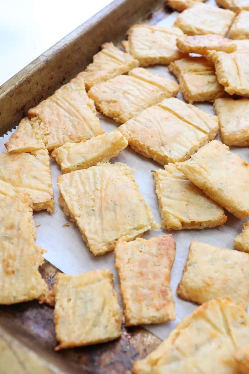 Low Carb Cheese Crackers Recipe