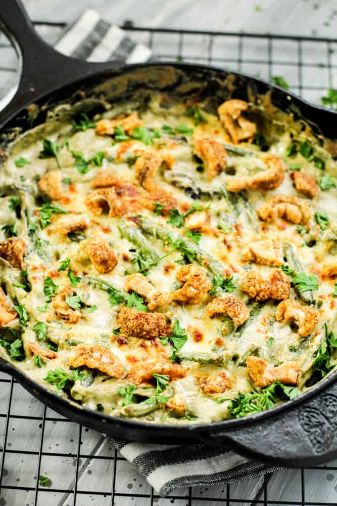 Easy Keto Green Bean Casserole Recipe 2024 - AtOnce