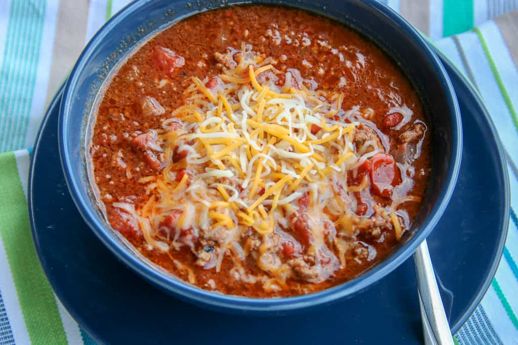 Quick Keto Chili Recipe Made in the Pressure Cooker