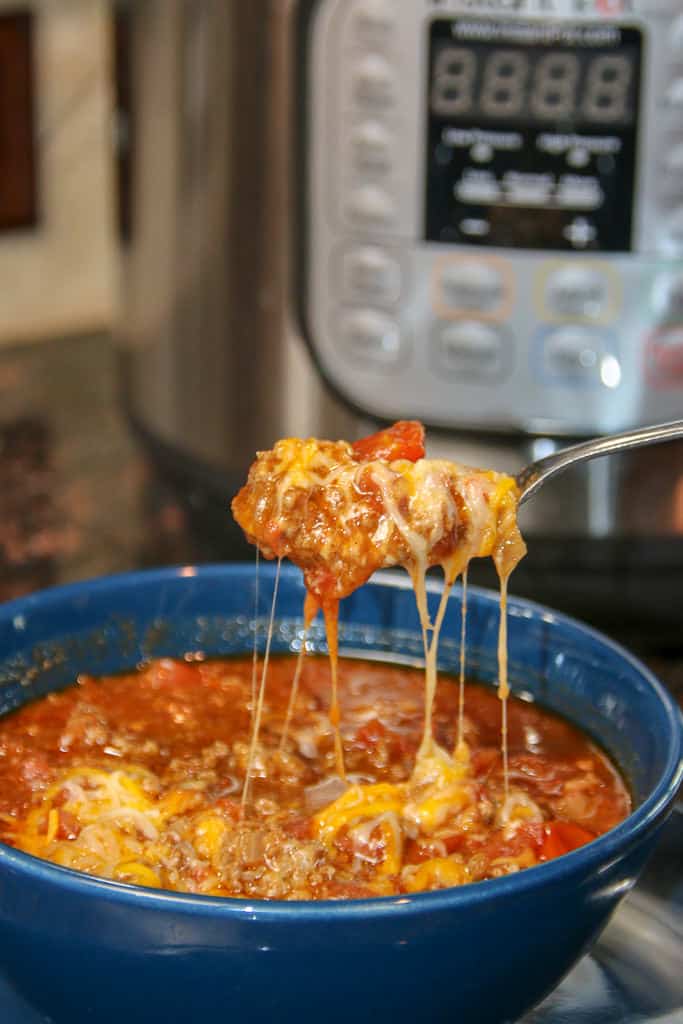 Quick Keto Chili Recipe Made in the Pressure Cooker