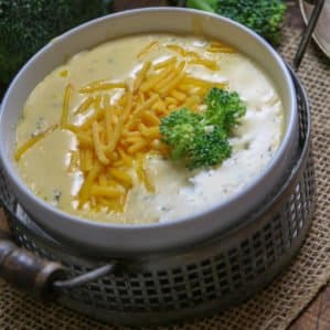 The BEST Keto Broccoli Cheese Soup