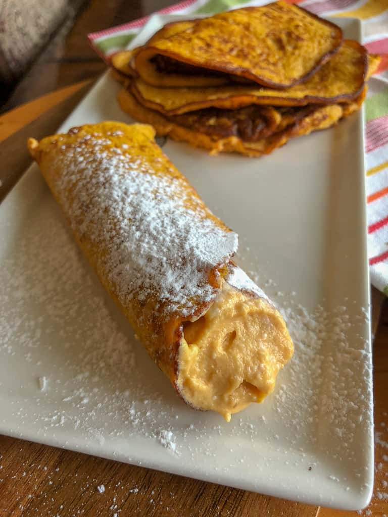 Easy Pumpkin Keto Crepes Recipe