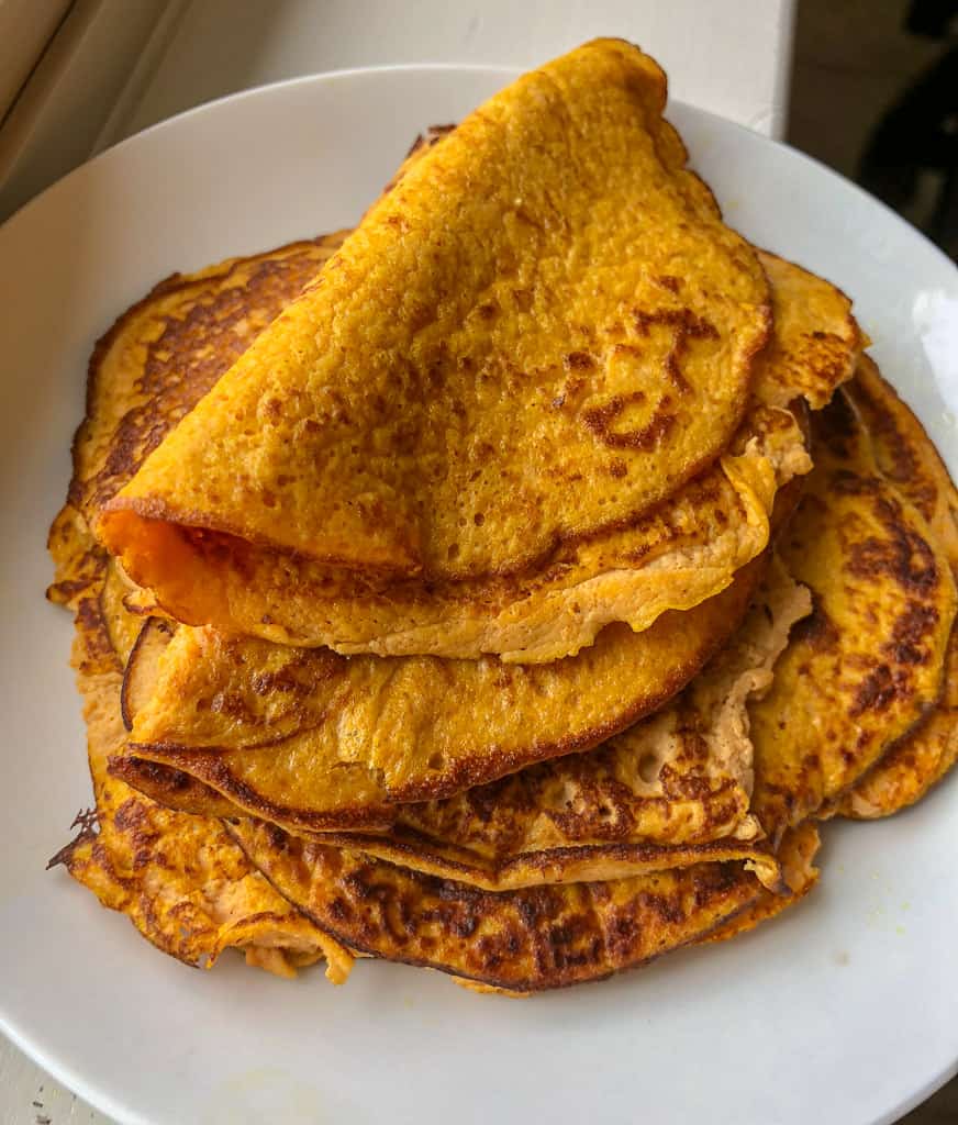 Easy Pumpkin Keto Crepes Recipe