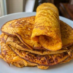 Easy Pumpkin Keto Crepes Recipe