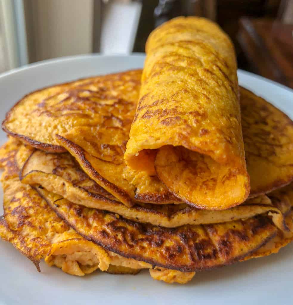 Easy Pumpkin Keto Crepes Recipe