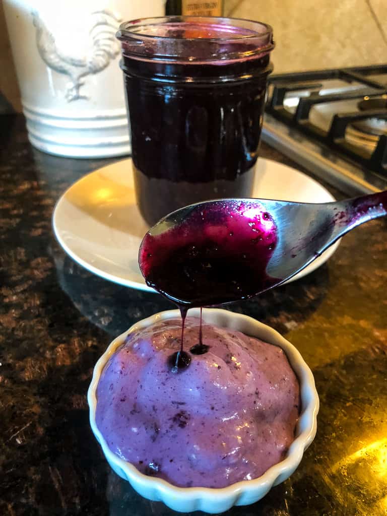 Keto Blueberry Sauce Recipe