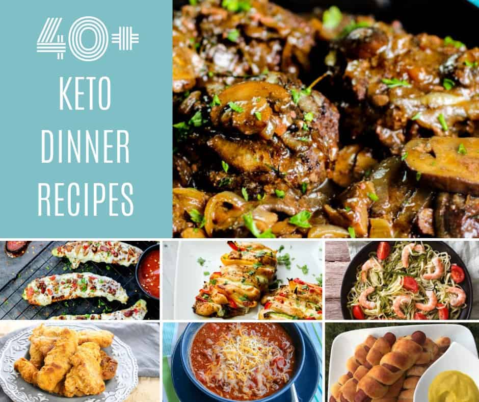 These 40+ keto dinner recipes are all amazing and I know you are going to love them too! Add a few to your meal plan this week and try them all over the next few weeks...you won't regret it!