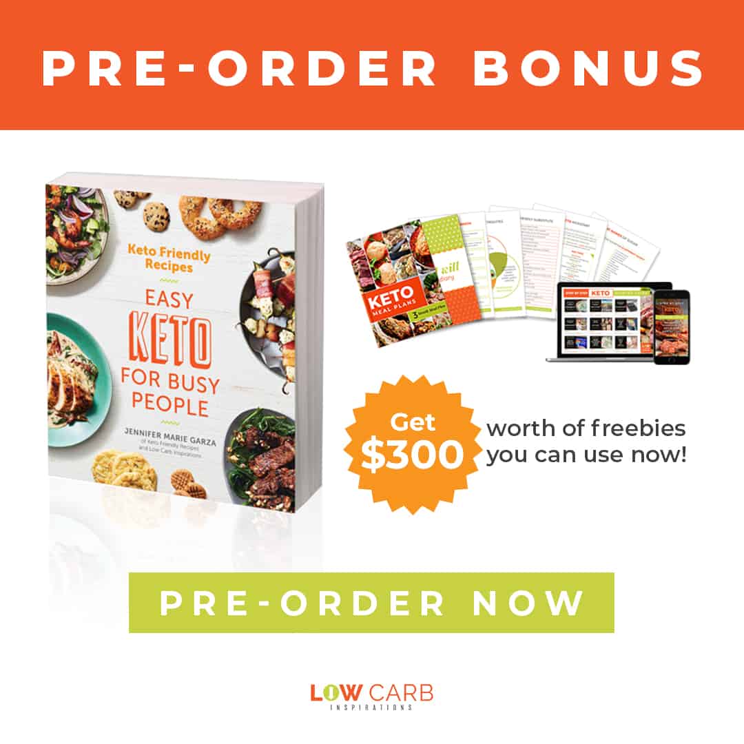 Keto Friendly Recipes Cookbook is Available for Preorder!