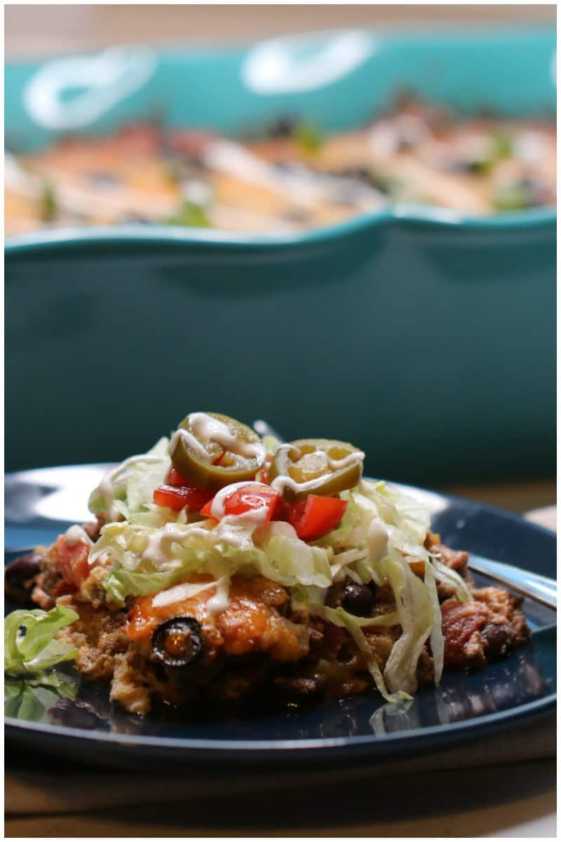 Keto Taco Casserole Recipe