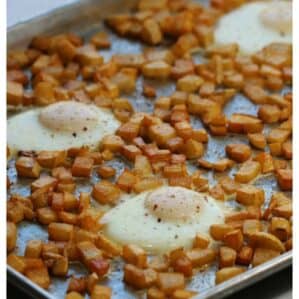 Roasted Turnips Hash Browns