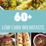 These 60+ low carb breakfast ideas for the keto diet are sure to start your mornings off on the right foot. Not only keto/low carb, but they are good too!