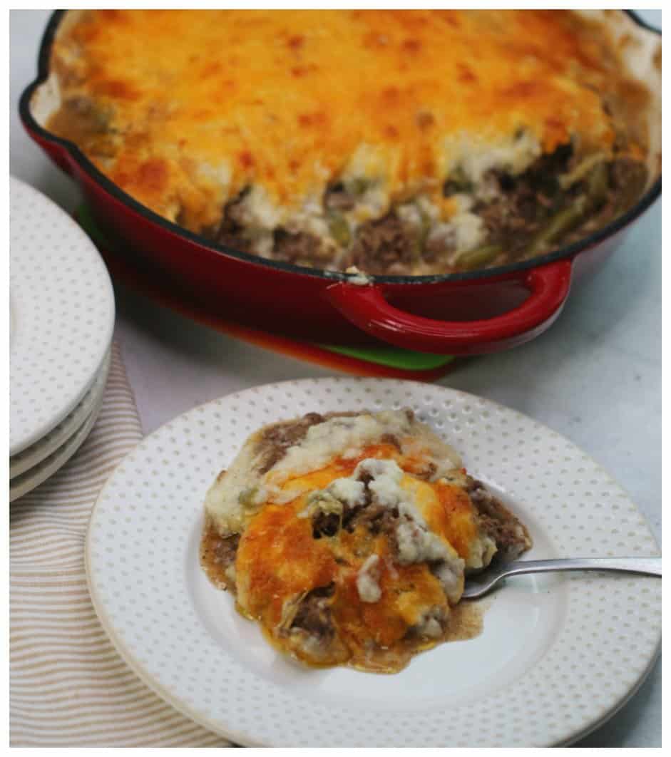 Keto Ground Beef Casserole Recipe