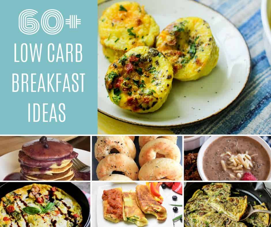 These 60+ low carb breakfast ideas for the keto diet are sure to start your mornings off on the right foot. Not only keto/low carb, but they are good too!