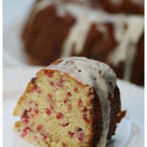 Raspberry Lemon Bundt Cake Recipe