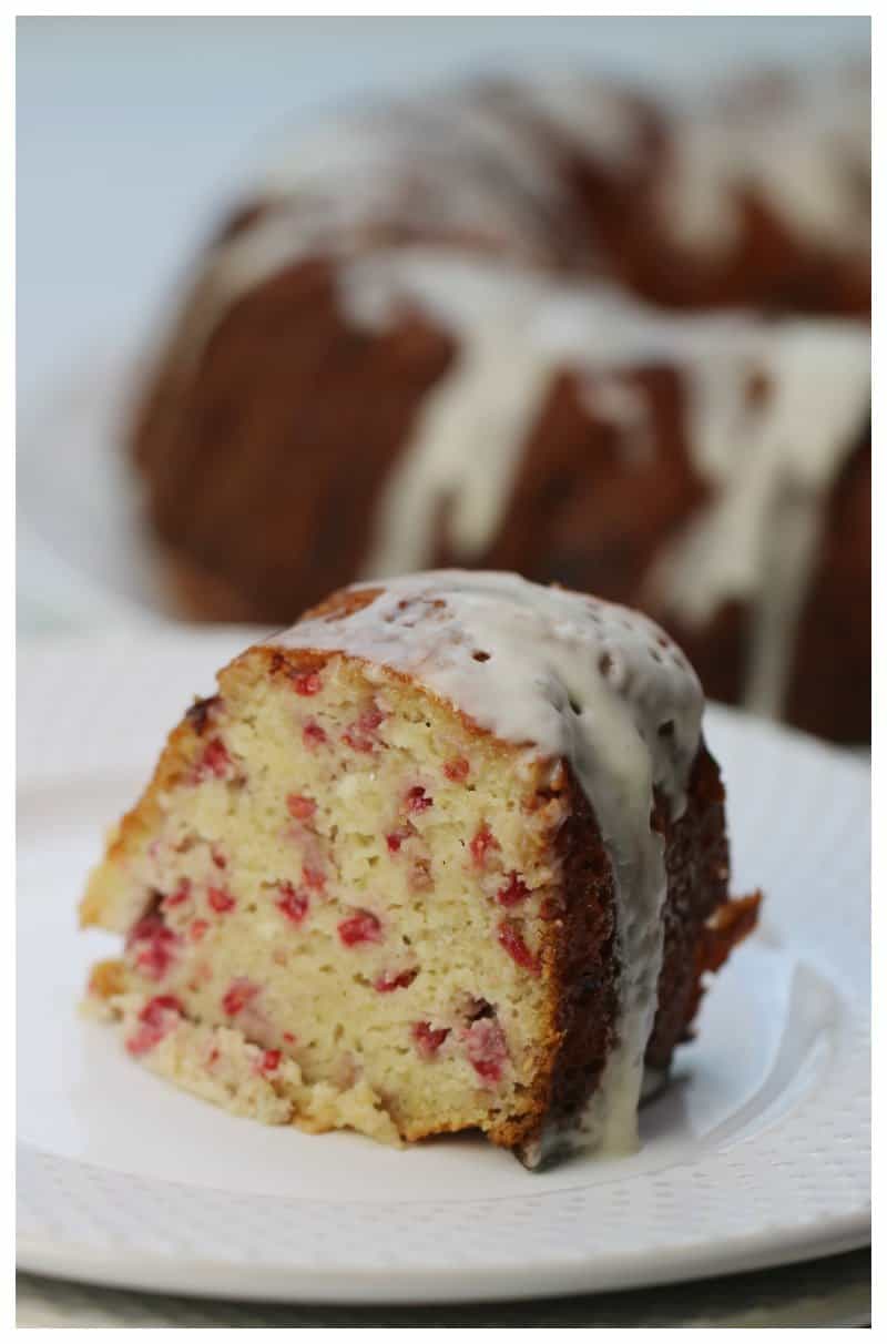 Raspberry Lemon Bundt Cake Recipe