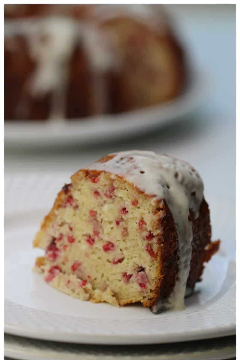 Raspberry Lemon Bundt Cake Recipe