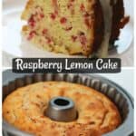 Raspberry Lemon Bundt Cake Recipe
