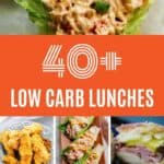 These 40+ Low Carb Lunch Ideas for the Keto Diet are perfect all year long. There is literally something for everyone on this list.