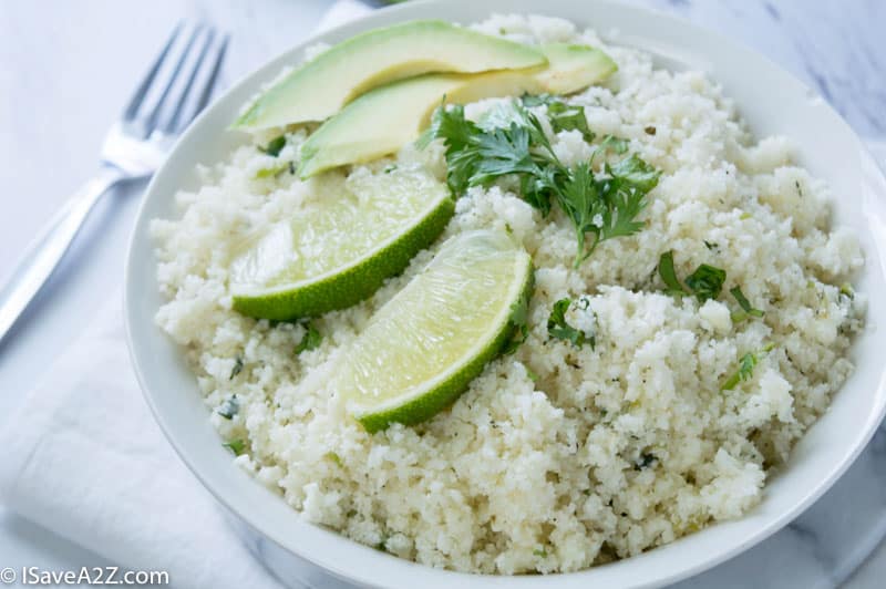 Cauliflower Rice with Cilantro and Lime