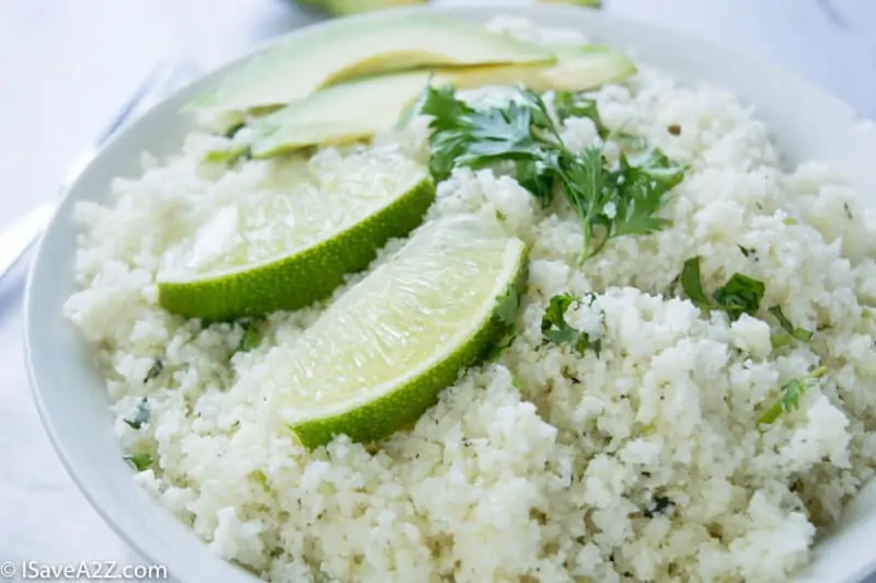 Cauliflower Rice with Cilantro and Lime