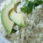 Cauliflower Rice with Cilantro and Lime