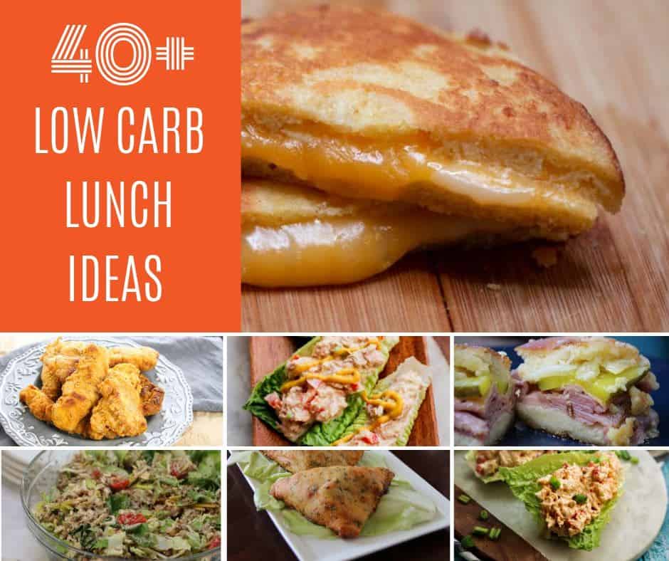 These 40+ Low Carb Lunch Ideas for the Keto Diet are perfect all year long. There is literally something for everyone on this list.