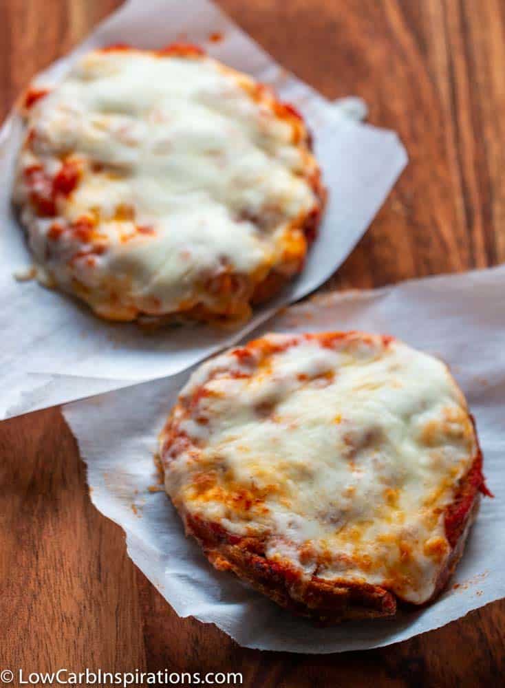 Easy Chicken Parmesan Chaffle Recipe