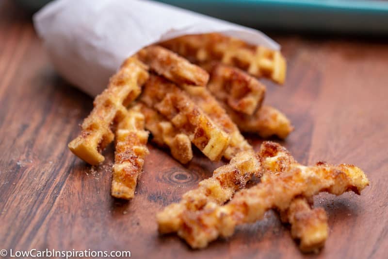 Keto Chaffle Churro Recipe-5