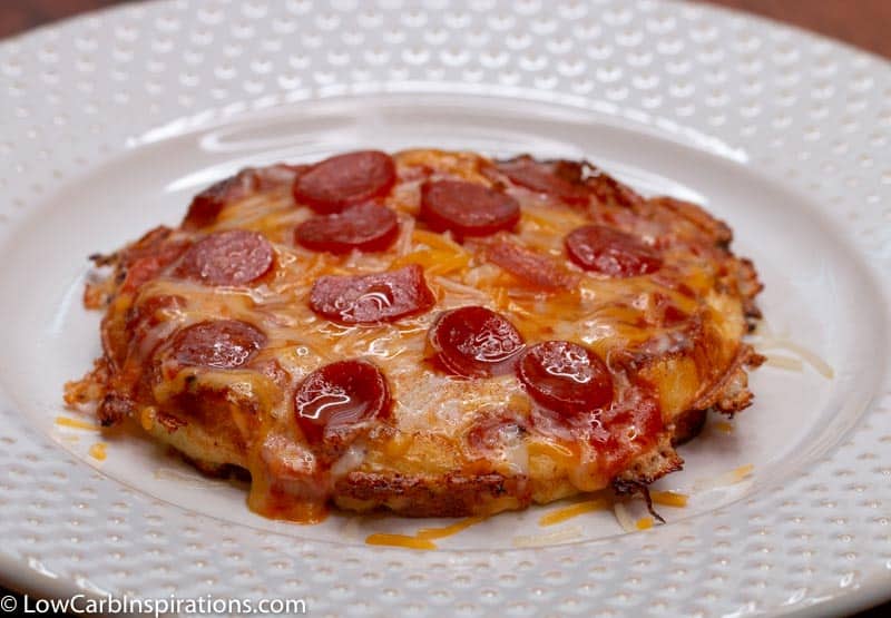 Keto Chaffle Pizza Recipe