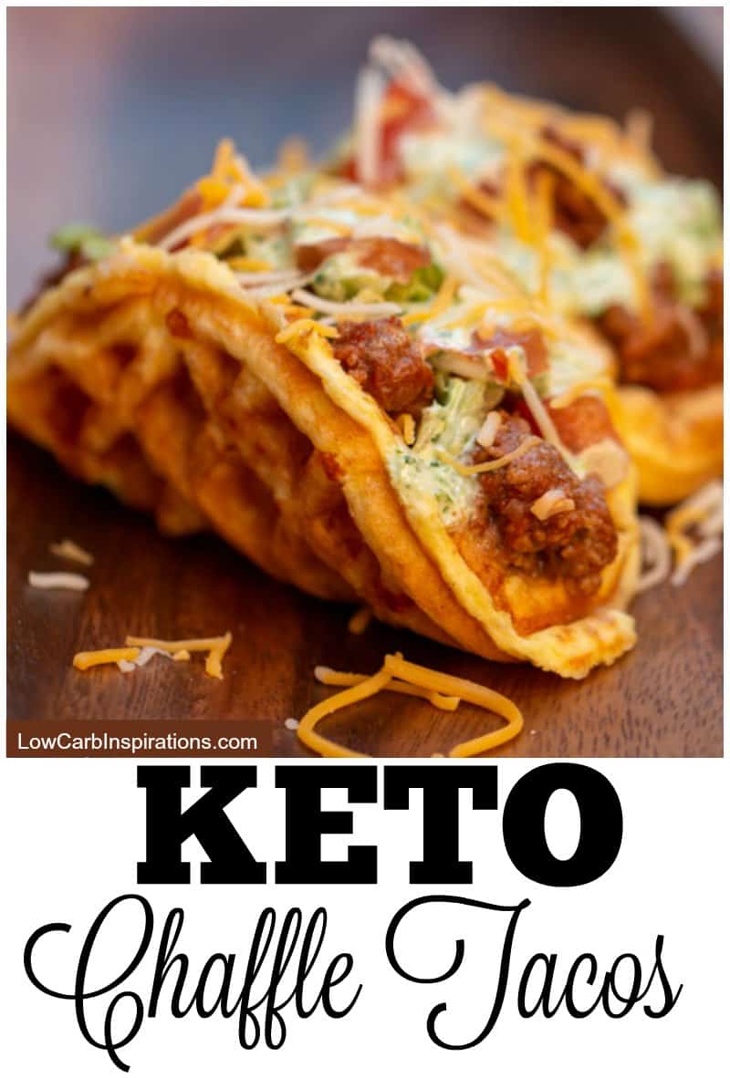 Keto Chaffle Tacos Recipe