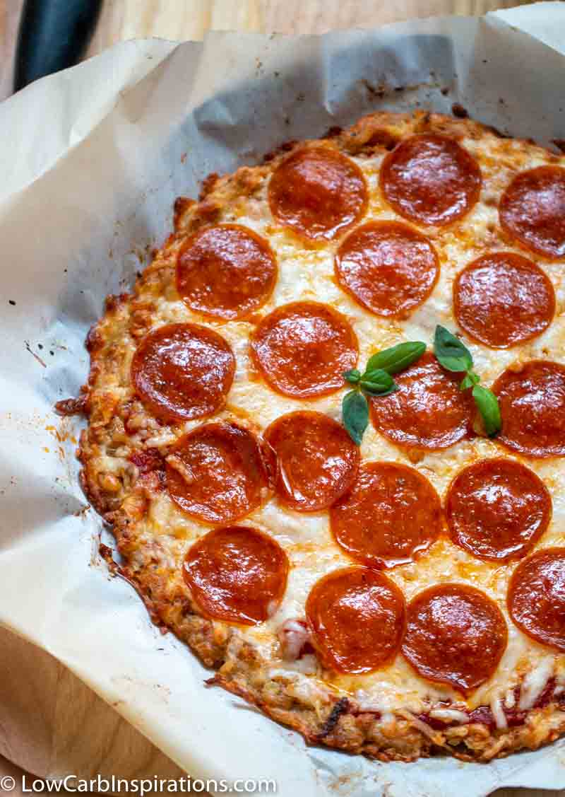 Cauliflower Pizza Crust Recipe