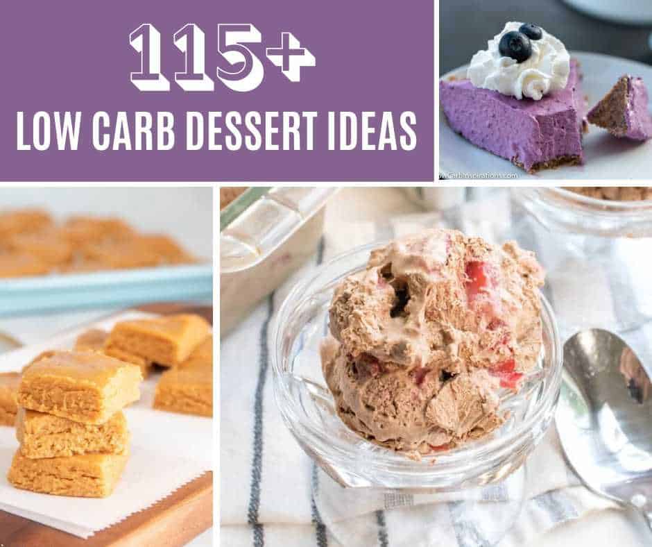 The Ultimate List of Keto/Low Carb Dessert Ideas