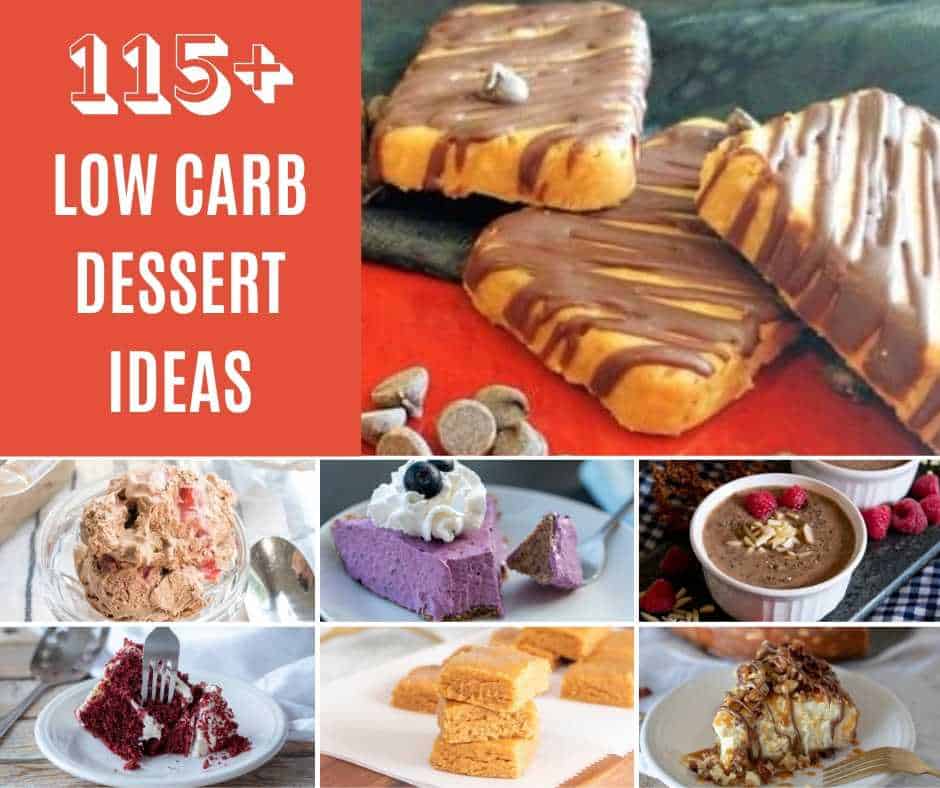 The Ultimate List of Keto/Low Carb Dessert Ideas