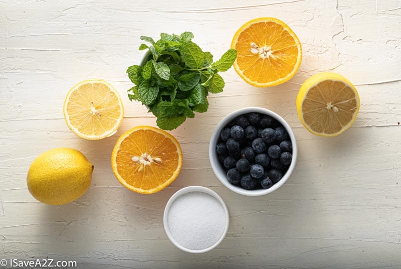 Low Carb Blueberry Lemonade Popsicles