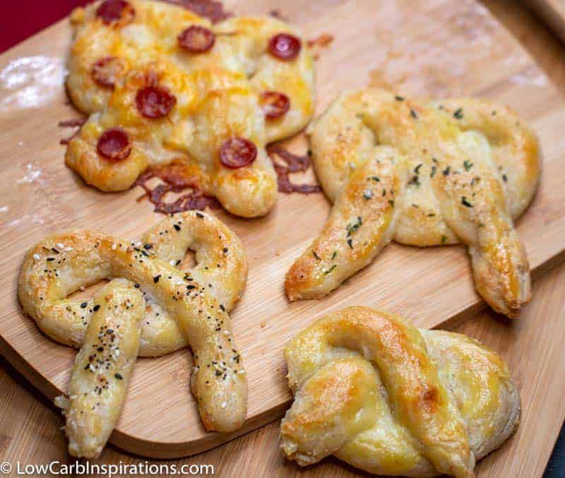 Keto Soft Pretzels Recipe