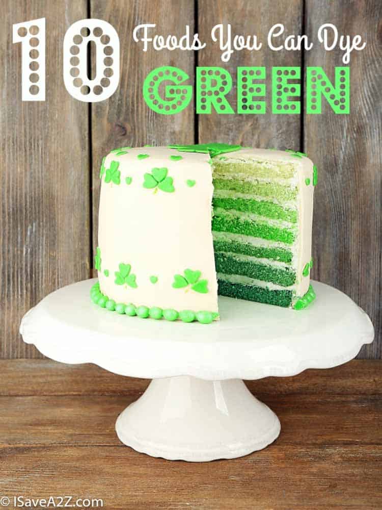10 Foods You Can Dye Green for St. Patrick's Day