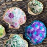 Decoupage Seashells DIY