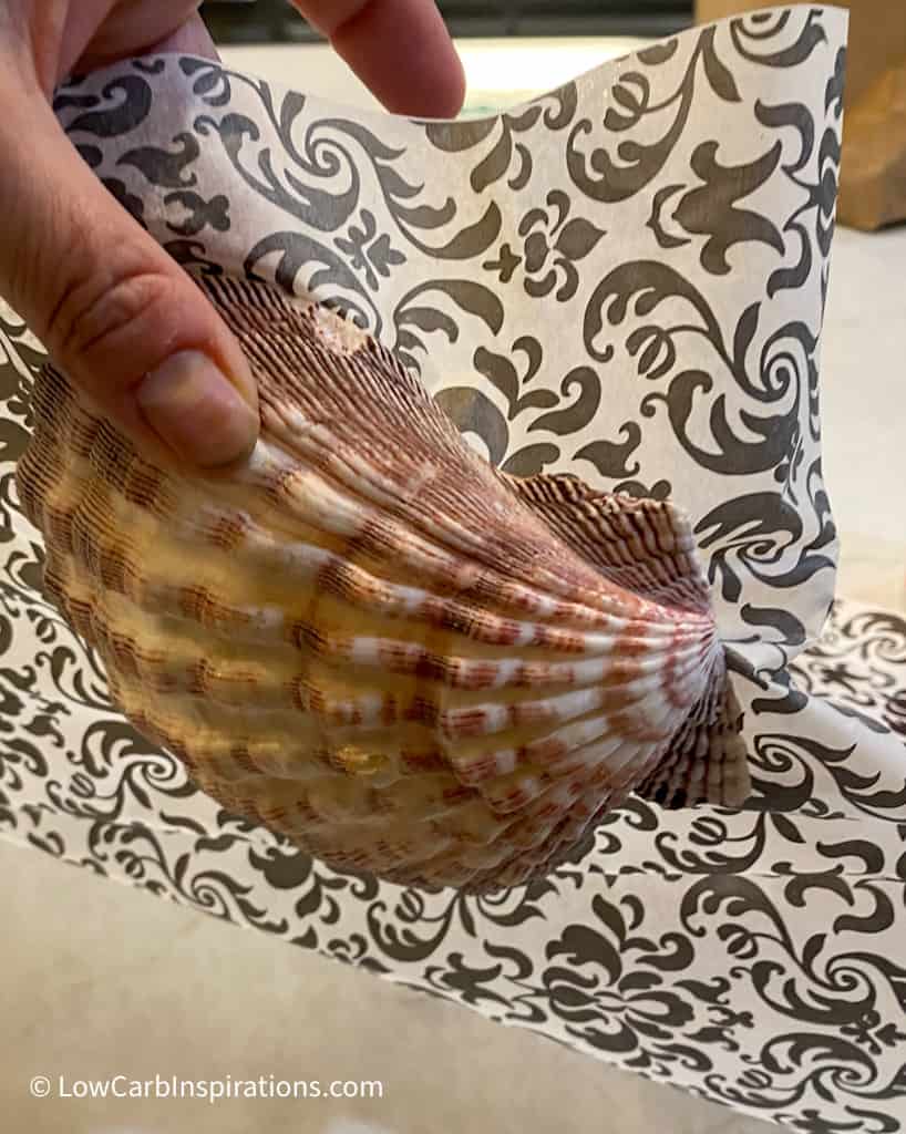 Decoupage Seashells DIY