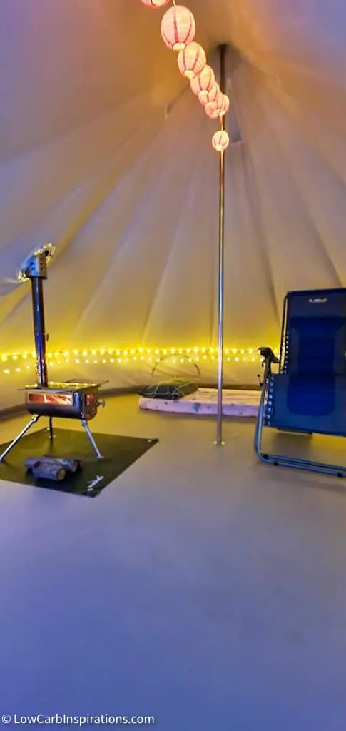 Bell Canvas Tent Tiny Home Option for Temporary Living
