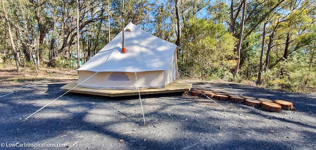 Bell Canvas Tent Tiny Home Option for Temporary Living