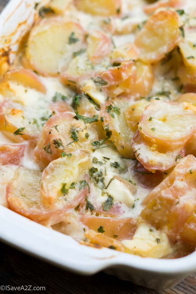 Microwave Quick Potato Casserole