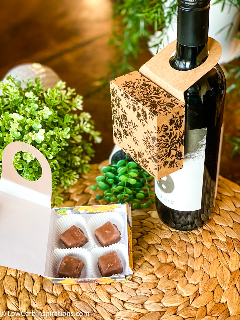 Wine Bottle Hanging Box Printable