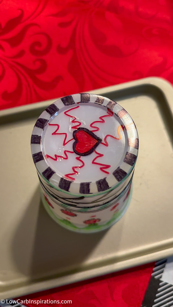Christmas Ornament Craft using plastic cups - step by step tutorial