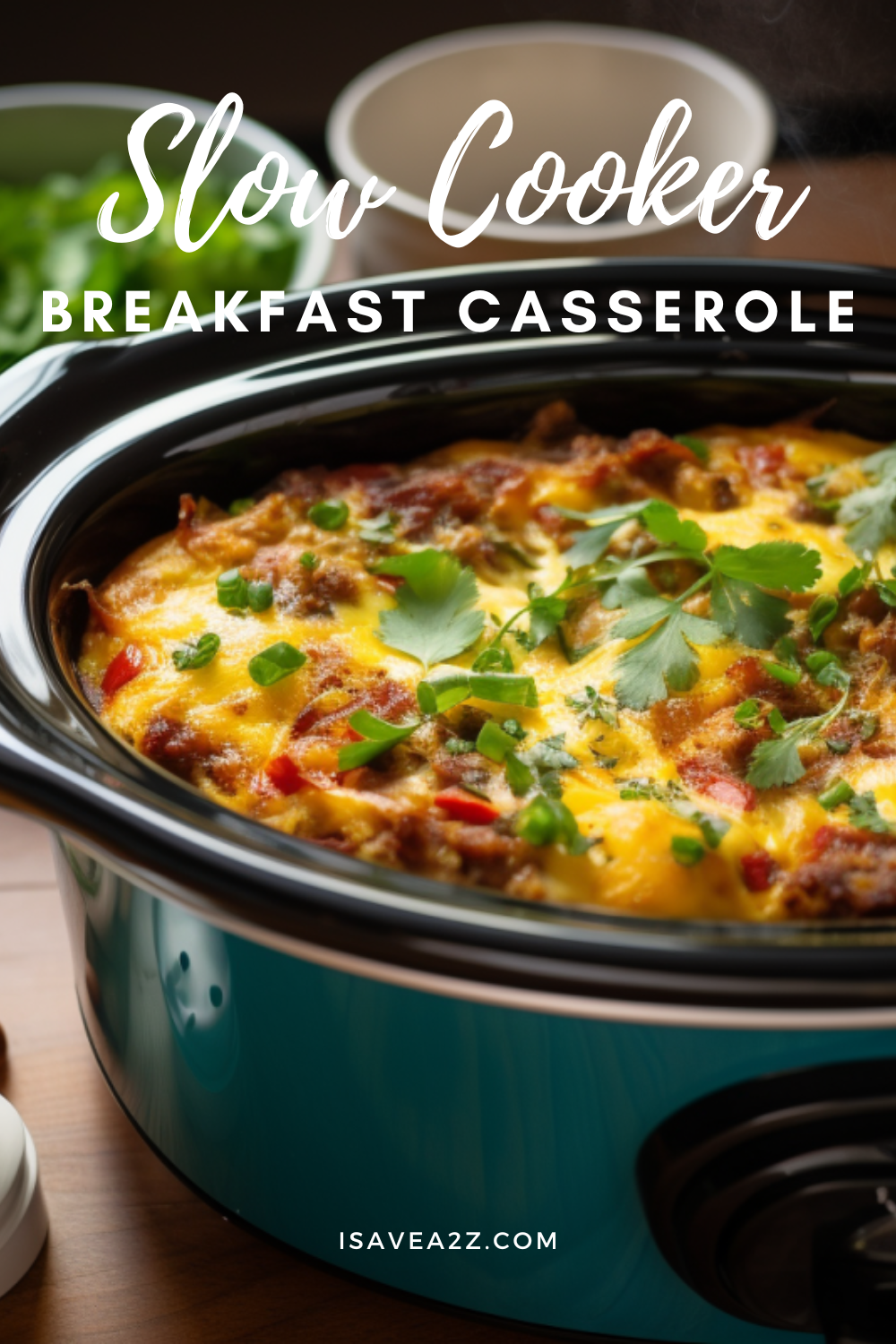 Crockpot Breakfast Casserole Recipe for a Large Family 