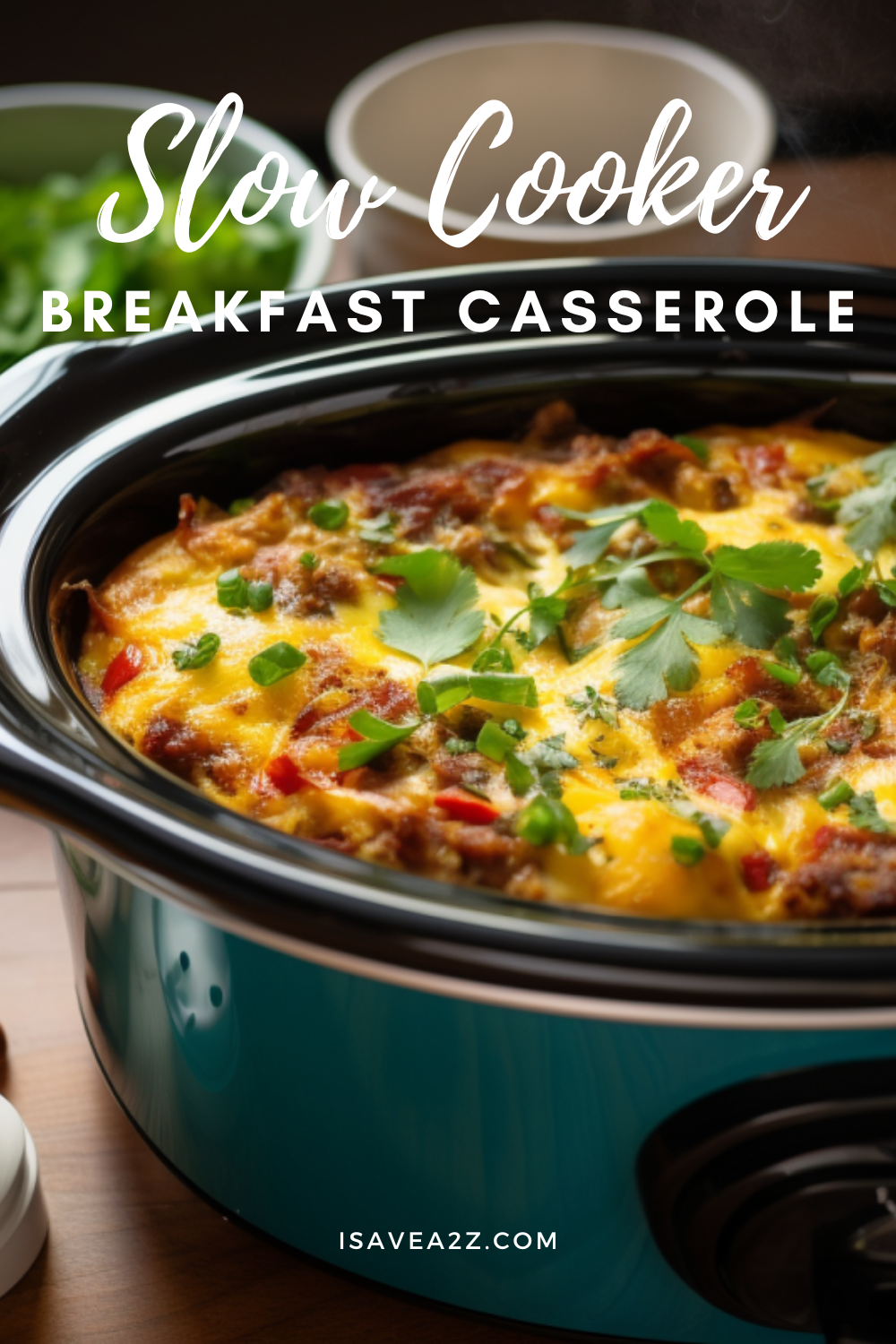 Crockpot Breakfast Casserole Recipe for a Large Family