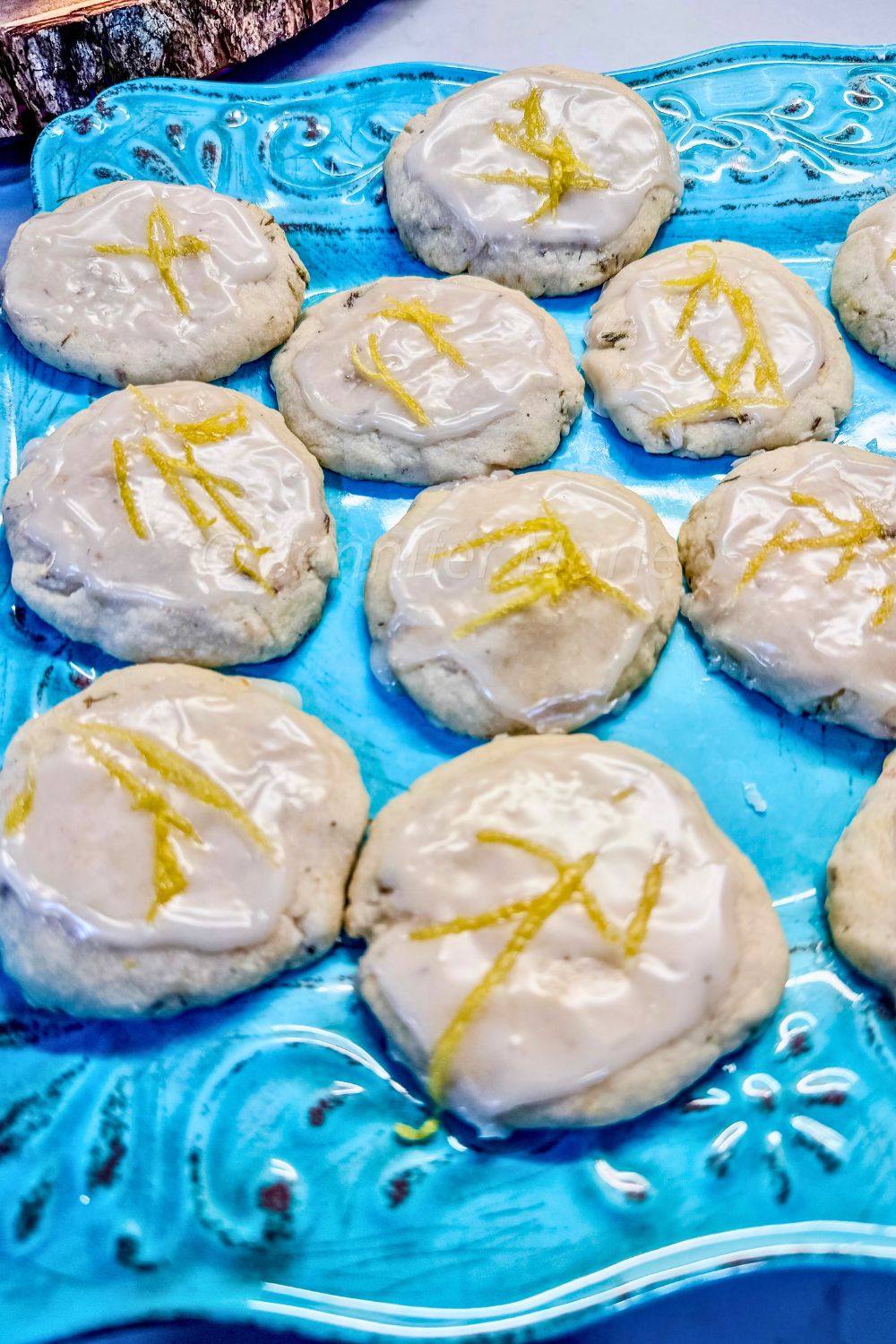 Lavender Lemon Shortbread Cookies Recipe
